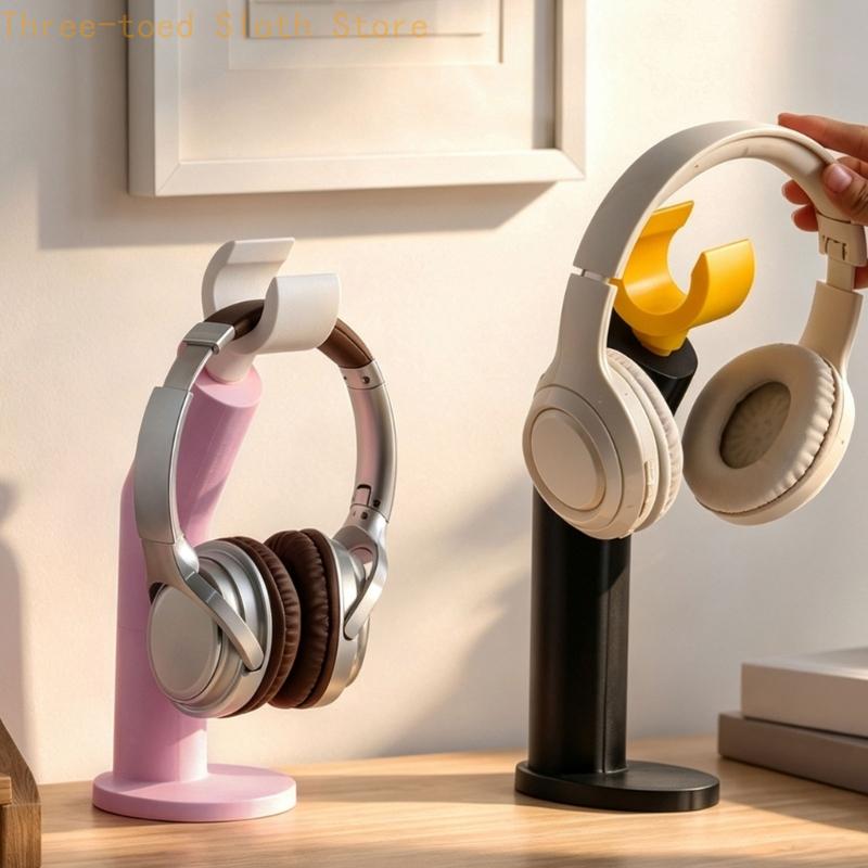 Headphone Stand Desk - Bracket Holder Headphone Over-Ear untuk Meja