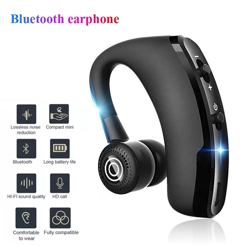 Earphone Bluetooth 5.2 Nirkabe - Sports Earphone Hook ulasan dan harga