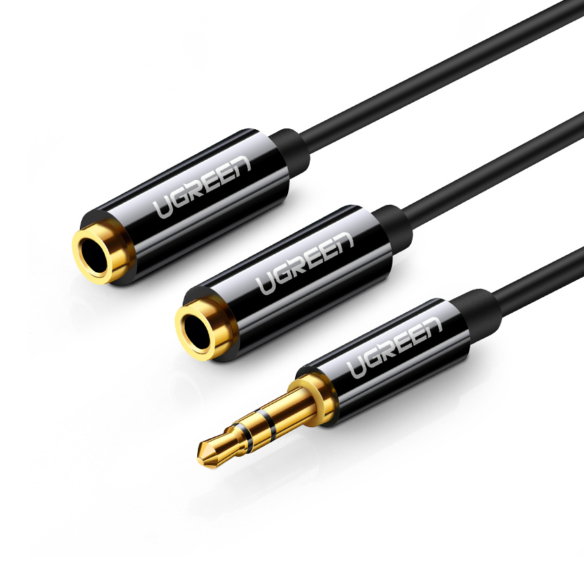 UGREEN Headphone Splitter 3.5m - Audio Splitter Y ulasan dan harga