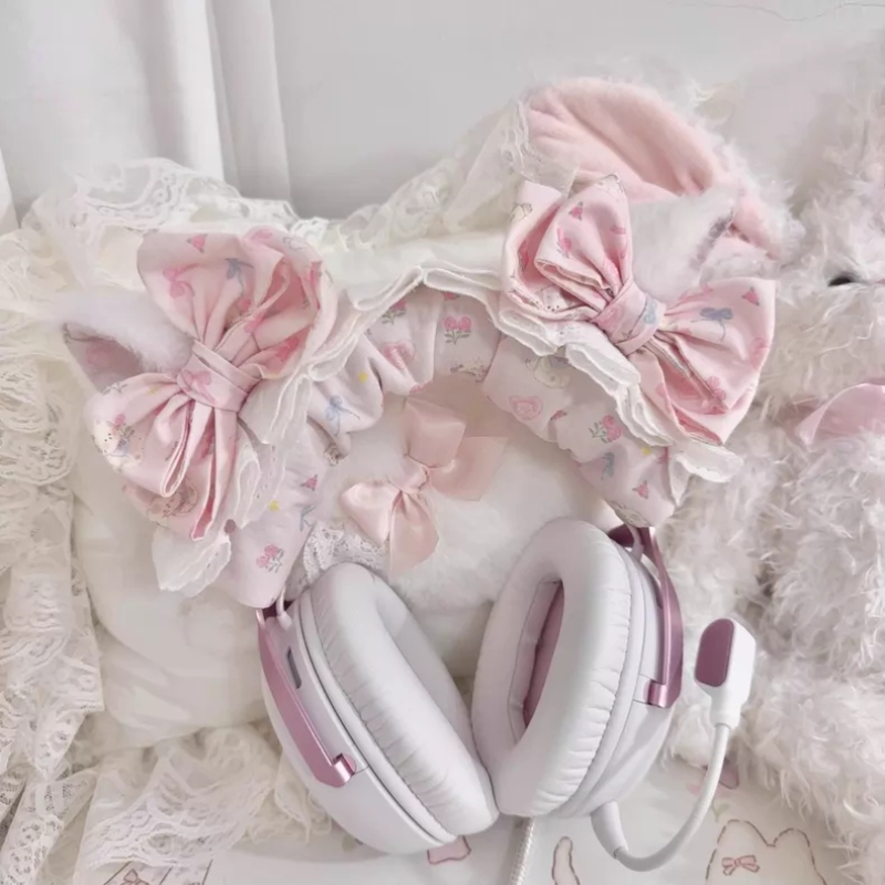 Casing Headphone dengan Renda  - Headphone Stand Desk ulasan dan harga