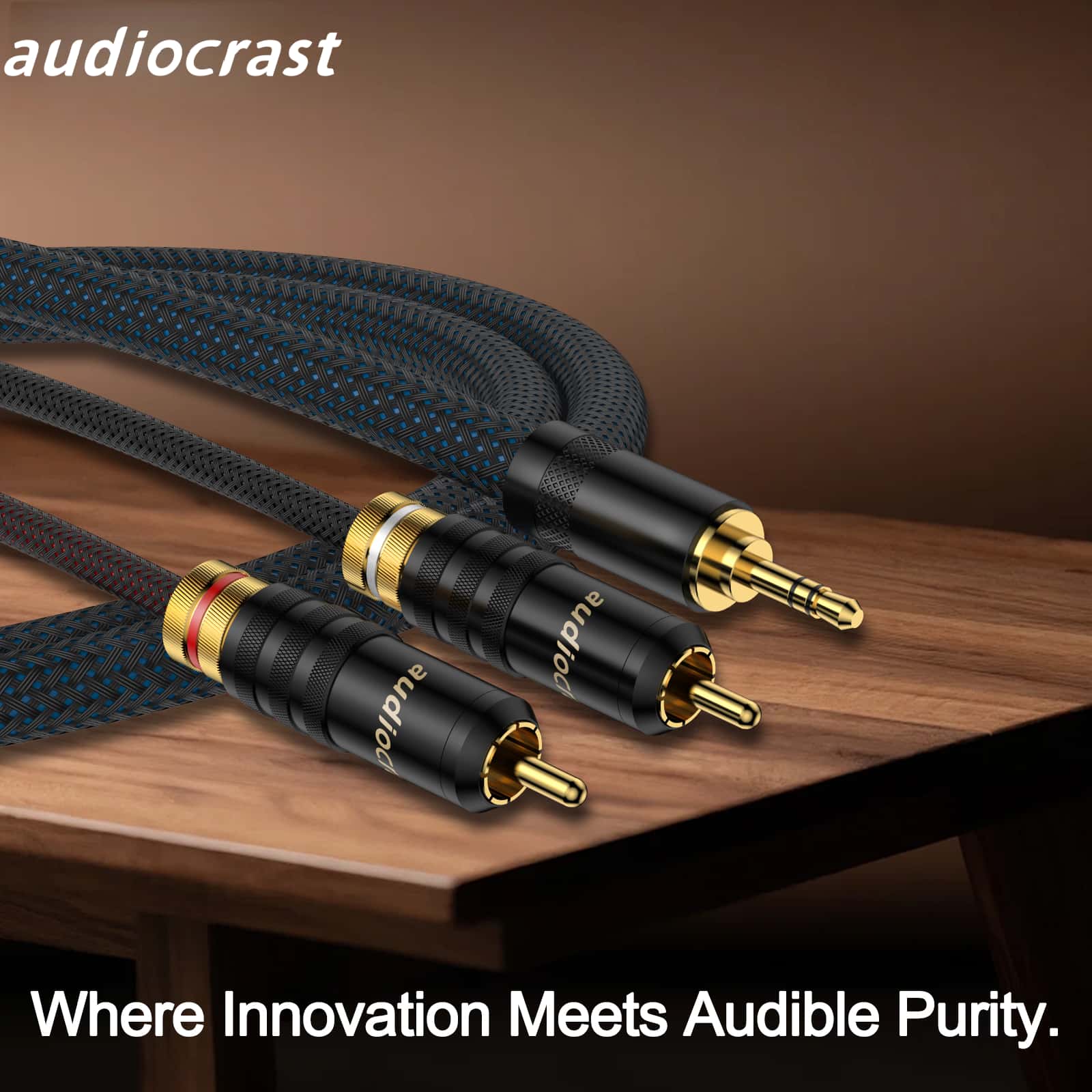 Audiocrast Kabel Audio HiFi 3. - Audio Splitter Y ulasan dan harga