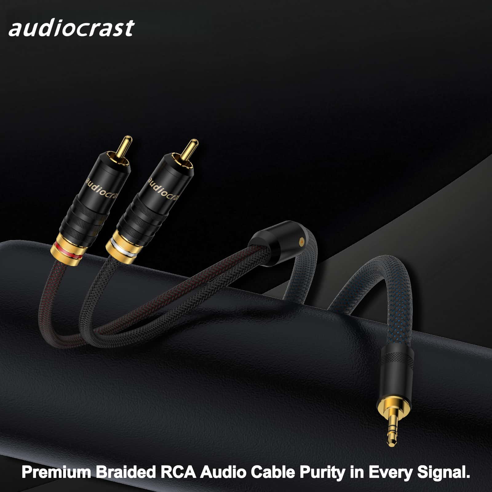 Audiocrast Kabel Audio HiFi 3. - Audio Splitter Y ulasan dan harga