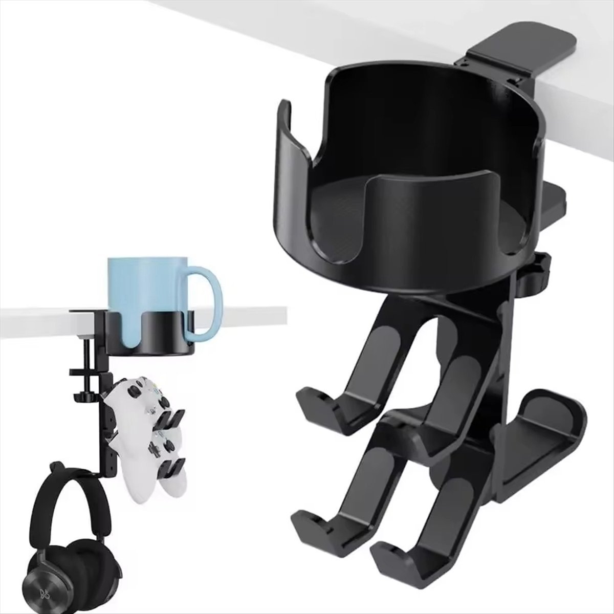 ABNH Desktop Water Cup Holder  - Headphone Stand Desk ulasan dan harga