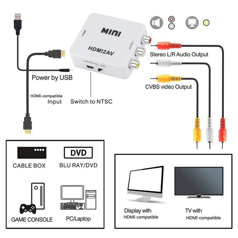 HDMI kompatibel dengan RCA kon - Audio Splitter Y ulasan dan harga