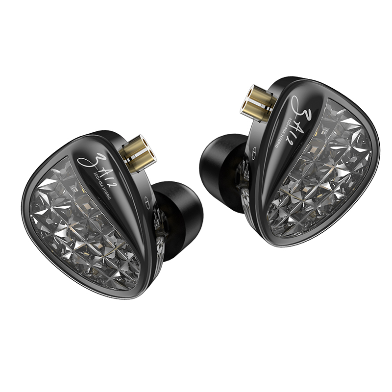 KZ ZA12 earphone Hybrid, Heads - In Ear Monitor Iem ulasan dan harga