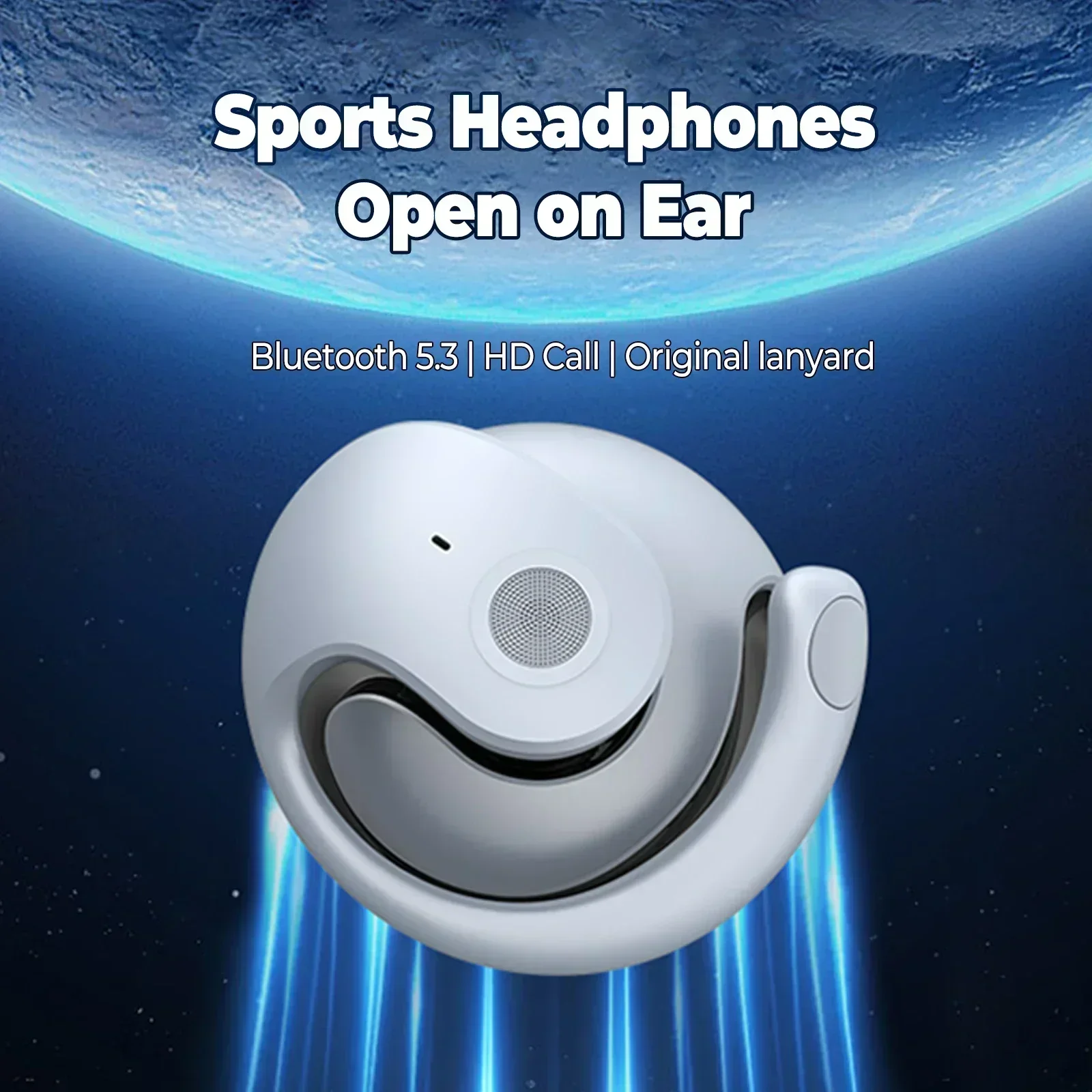 Headphone Nirkabel Earbud Kont - Sports Earphone Hook ulasan dan harga