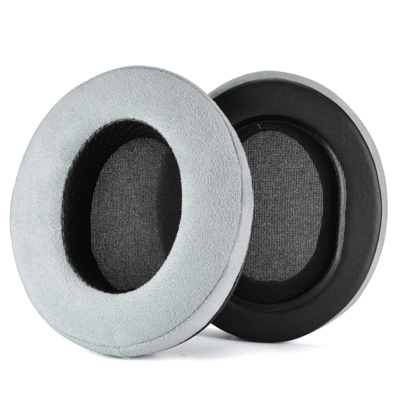 Bantalan Telinga Kain Abu-abu  - Audio Technica Headphone Ath-M50X ulasan dan harga