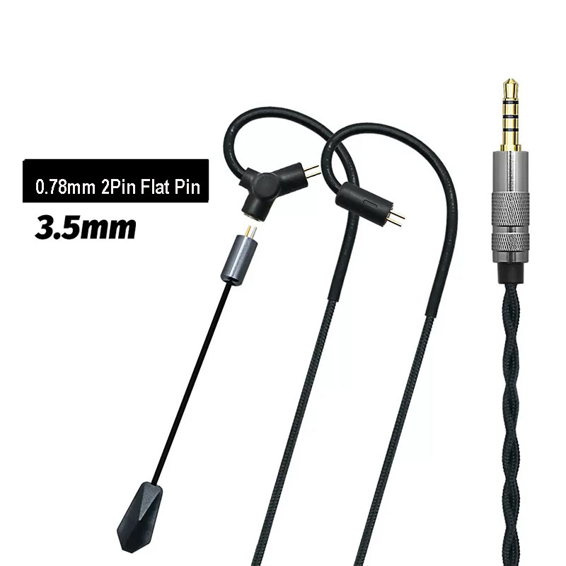 Kabel Earphone Gaming 0.78 QDC - Usb C Earphone ulasan dan harga