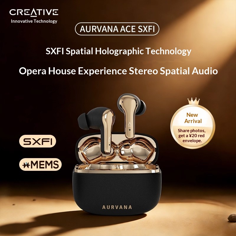 Earphone TWS ACE SXFI Kreatif  - Wireless Earbuds Tws ulasan dan harga
