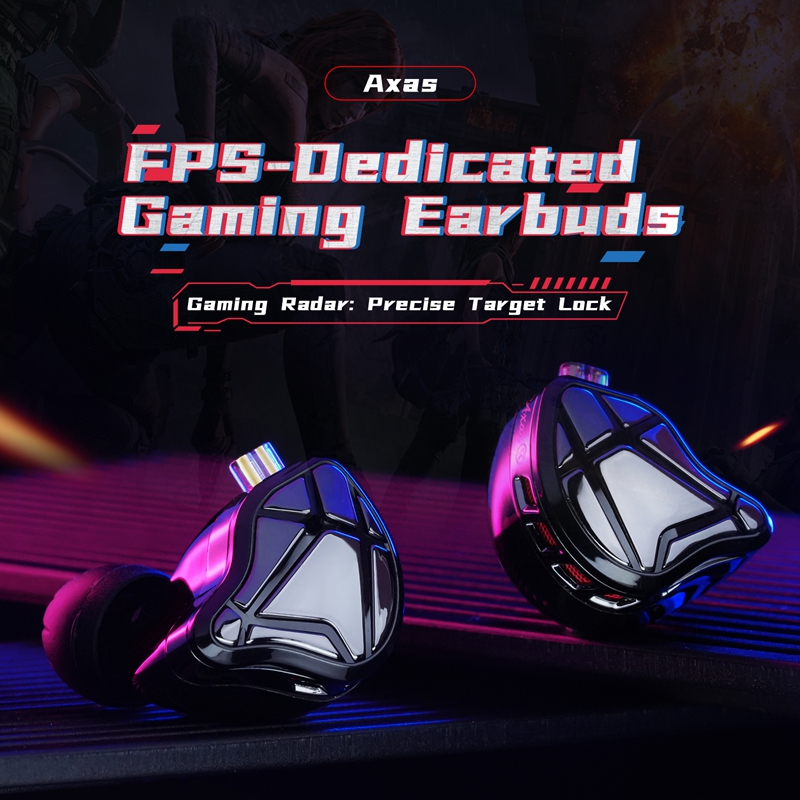    KZ Axas FPS Gaming IEM Hea - In Ear Monitor Iem ulasan dan harga
